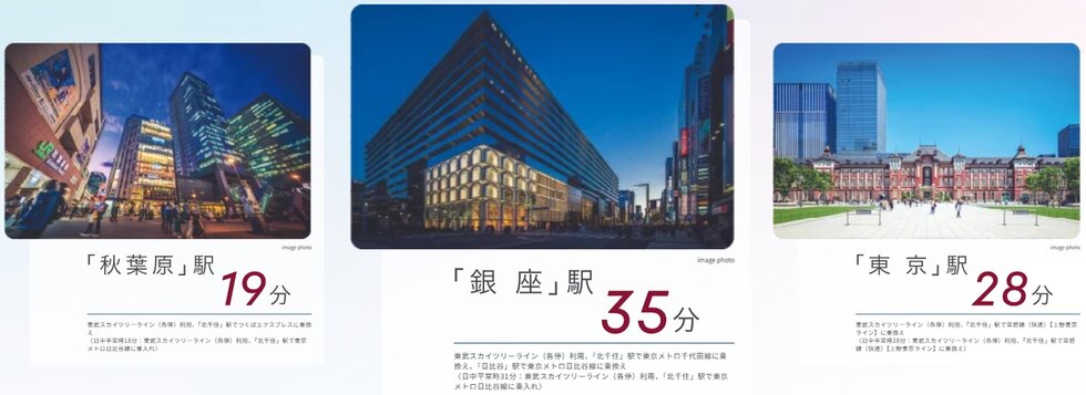 東武スカイツリーライン「五反野」駅より
