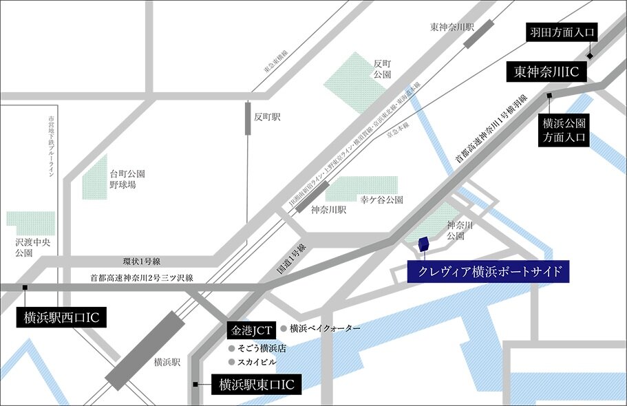週末の目的地が広がる、快適な高速道路ネットワーク。