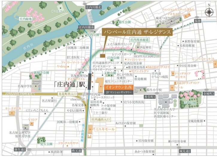マンションギャラリー案内図