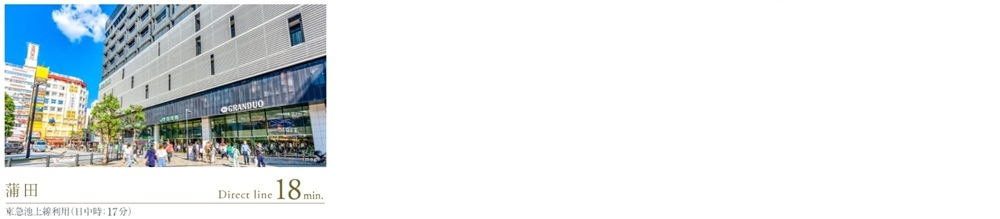 東急池上線「旗の台」駅より