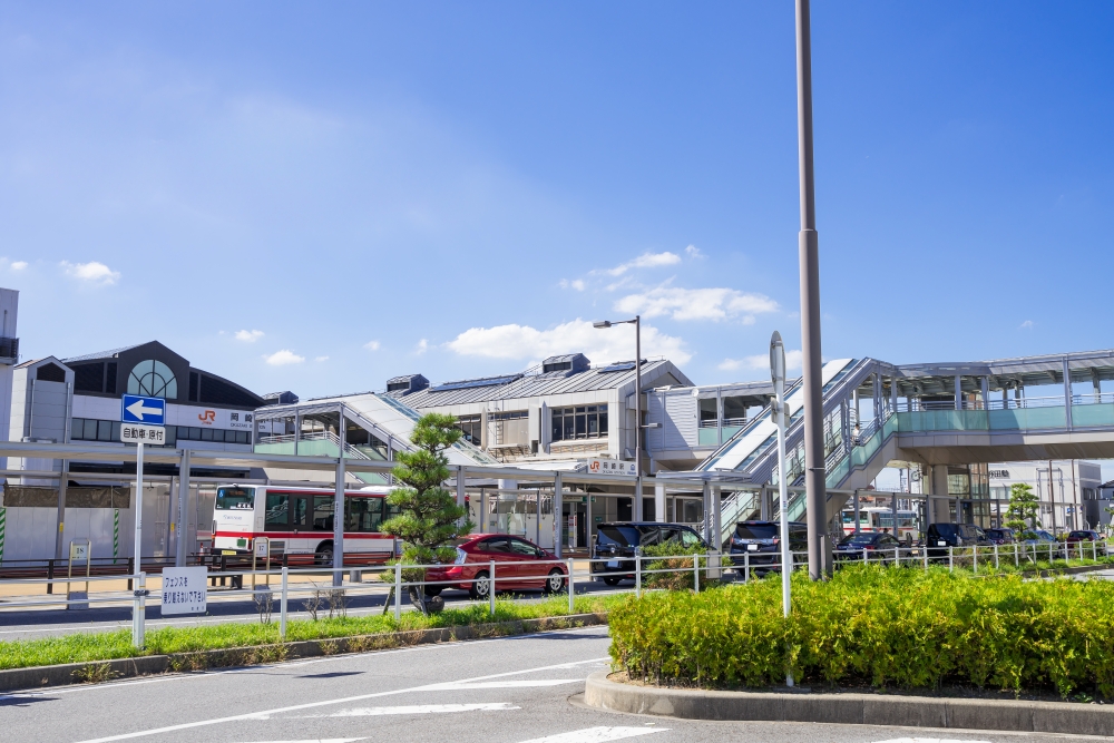 愛知環状鉄道「新豊田」駅より「岡崎」駅まで31分