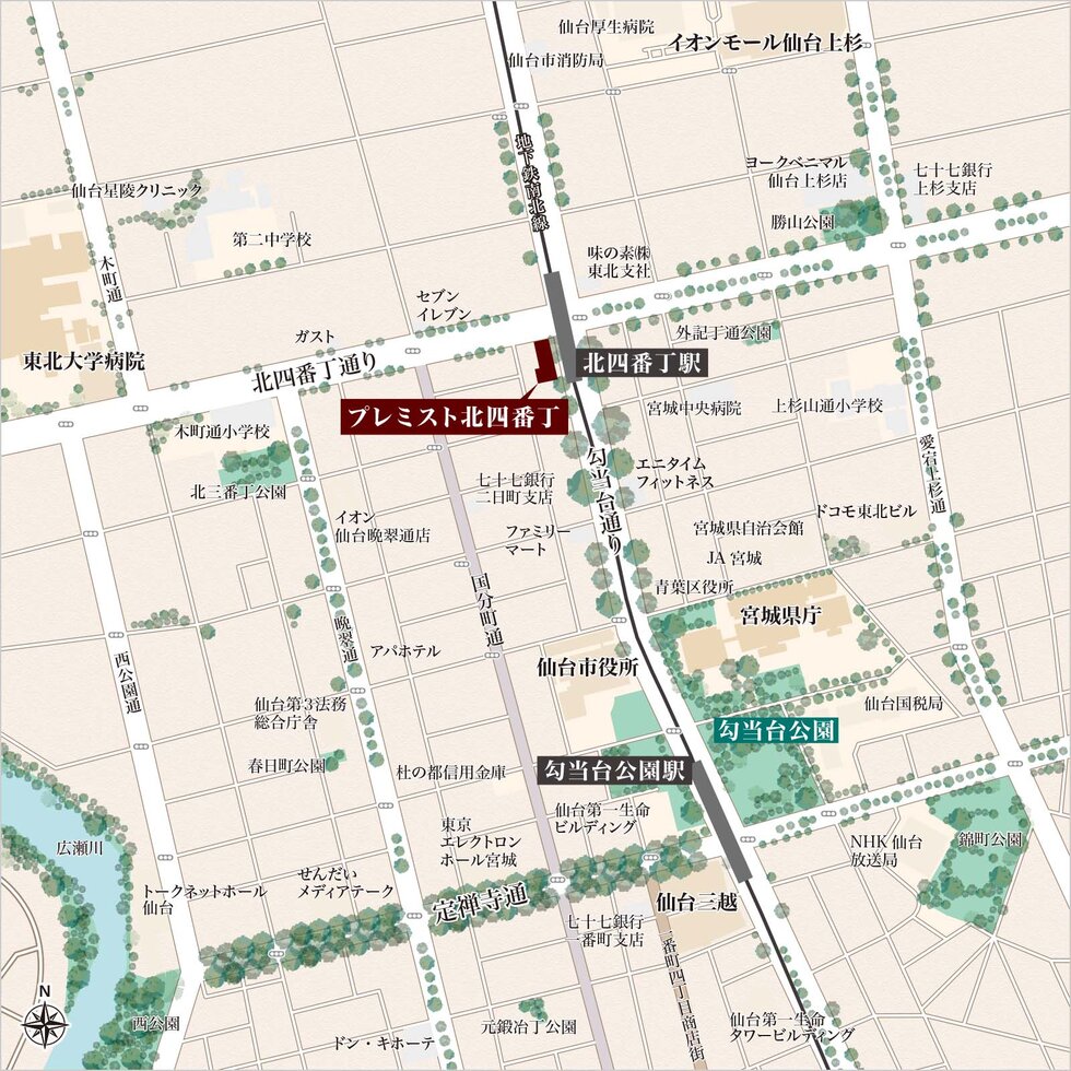 現地案内図