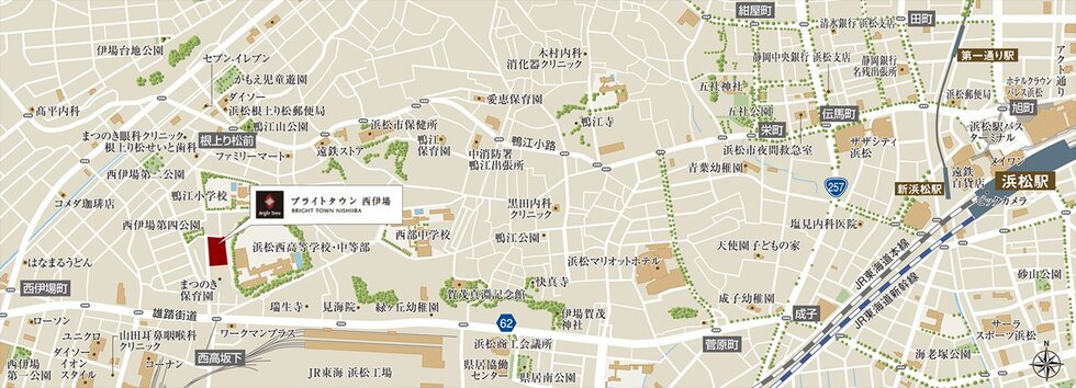 現地案内図