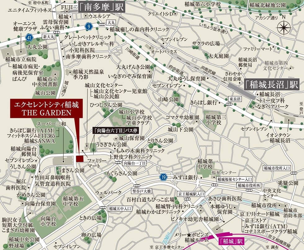 現地案内図