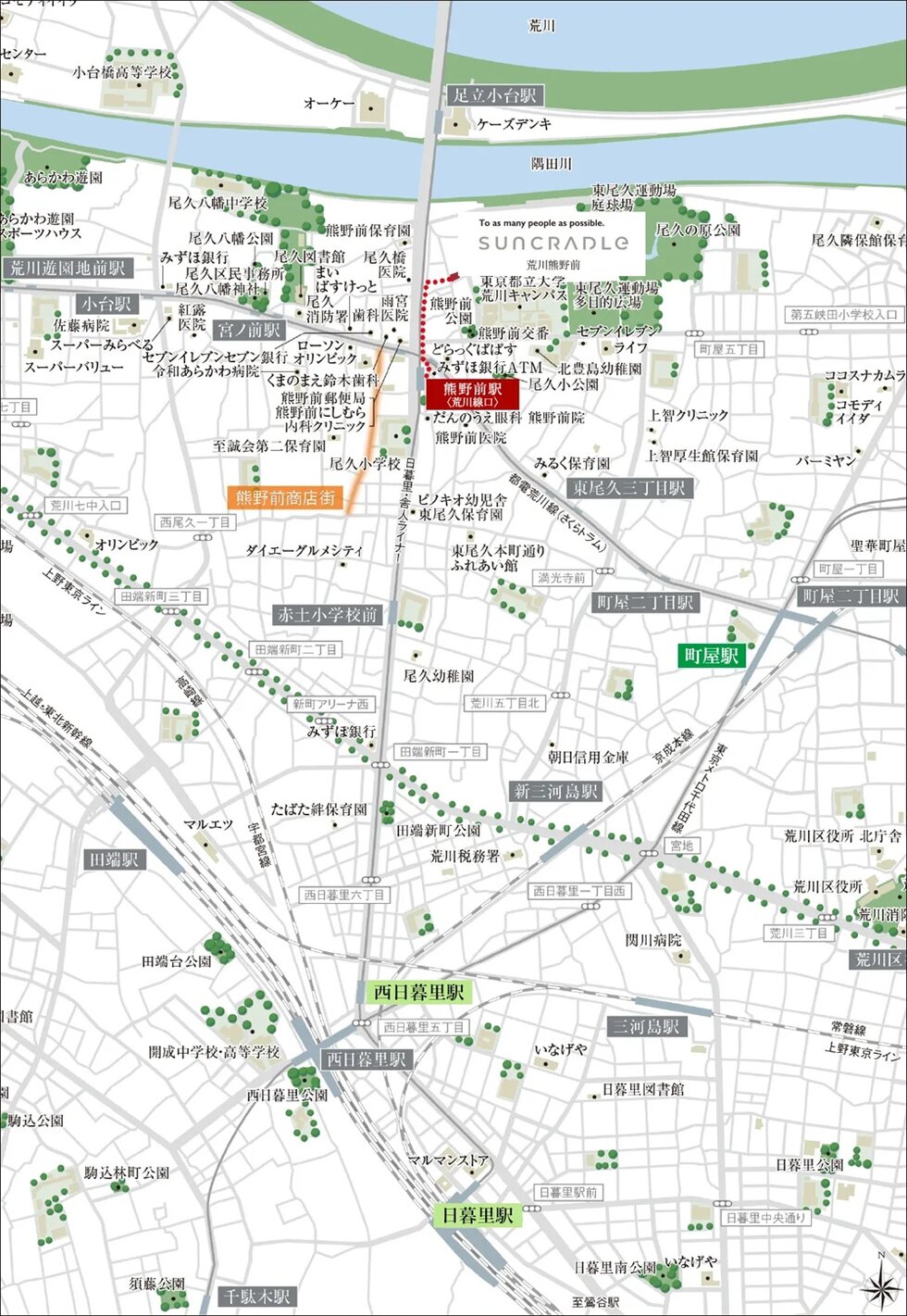 サンクレイドル荒川熊野前