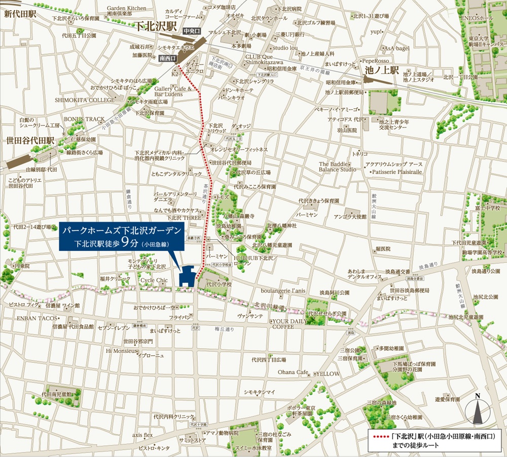 現地案内図