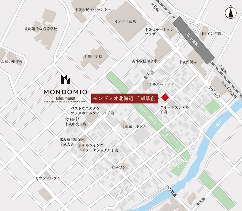 現地案内図