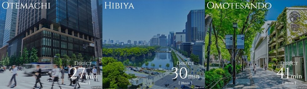 都心を掌握する東京メトロ千代田線・始発駅。