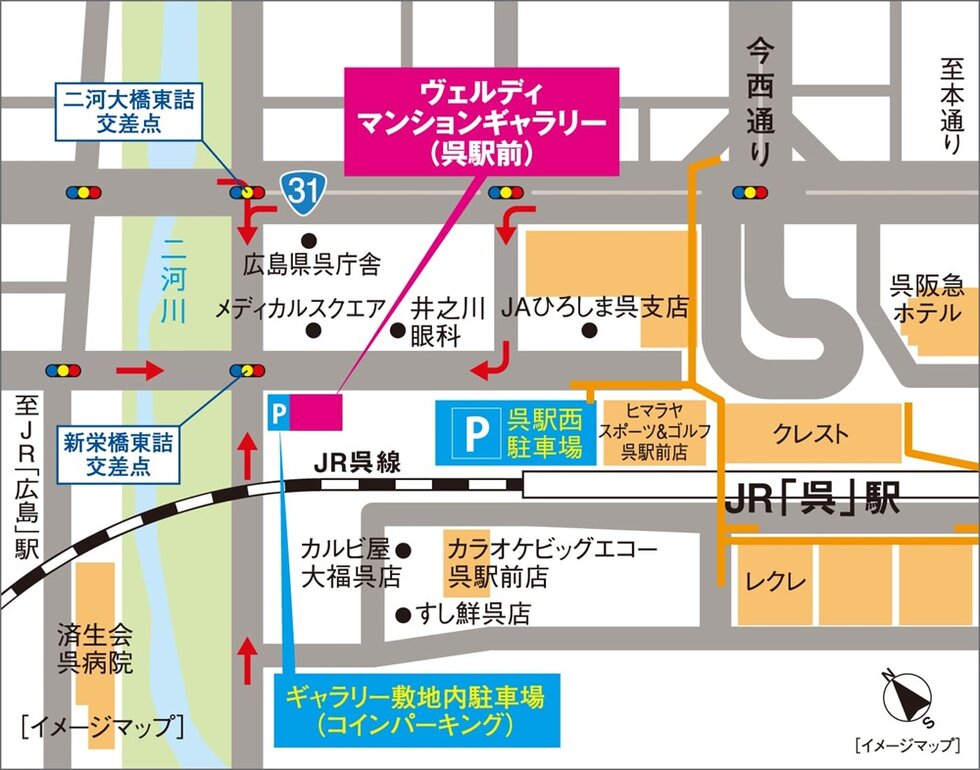 マンションギャラリー案内図