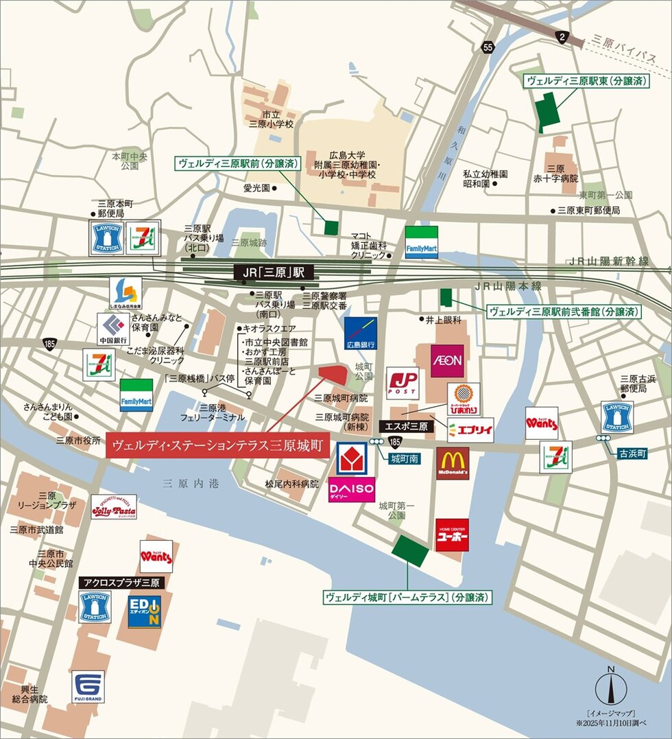 現地案内図