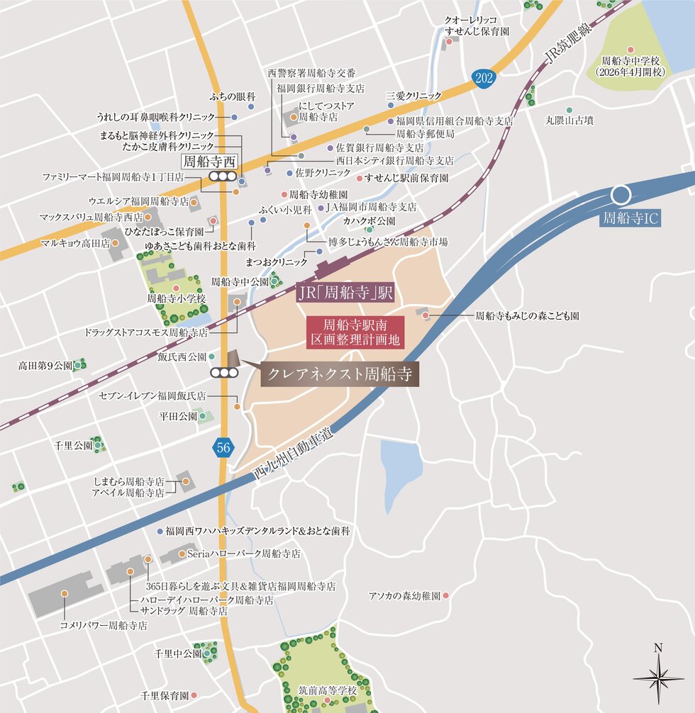 現地案内図