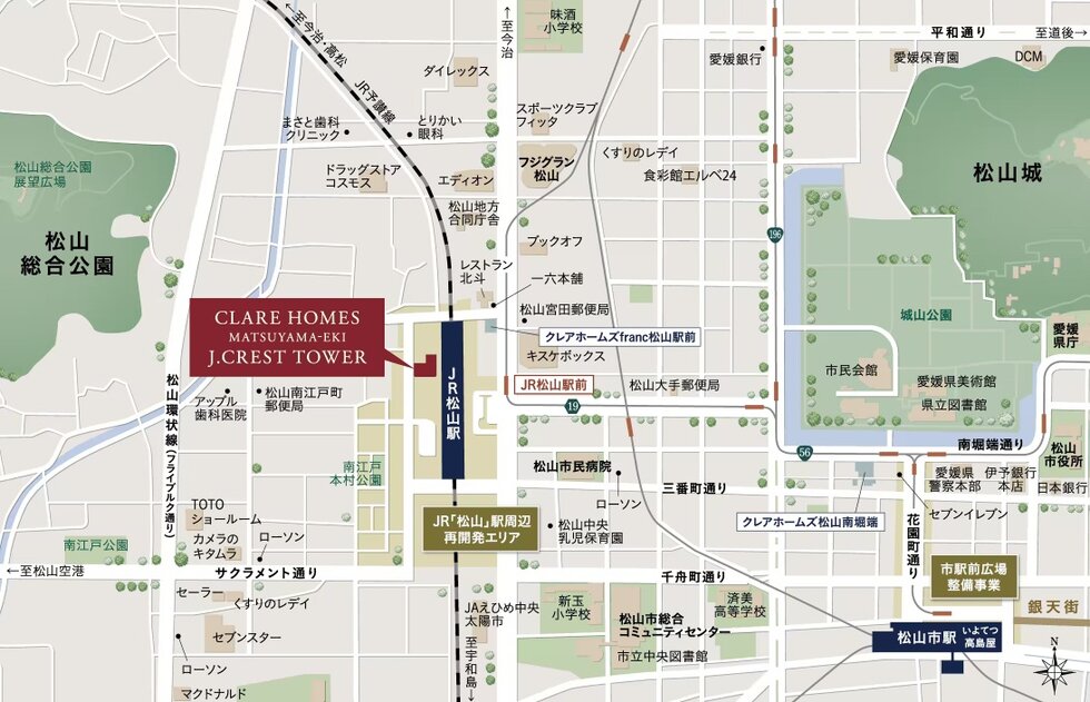 現地案内図