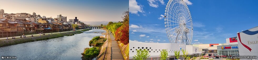 京阪本線から広がる、週末ライフ！
京都方面など多彩なスポットへ気軽にお出かけ！