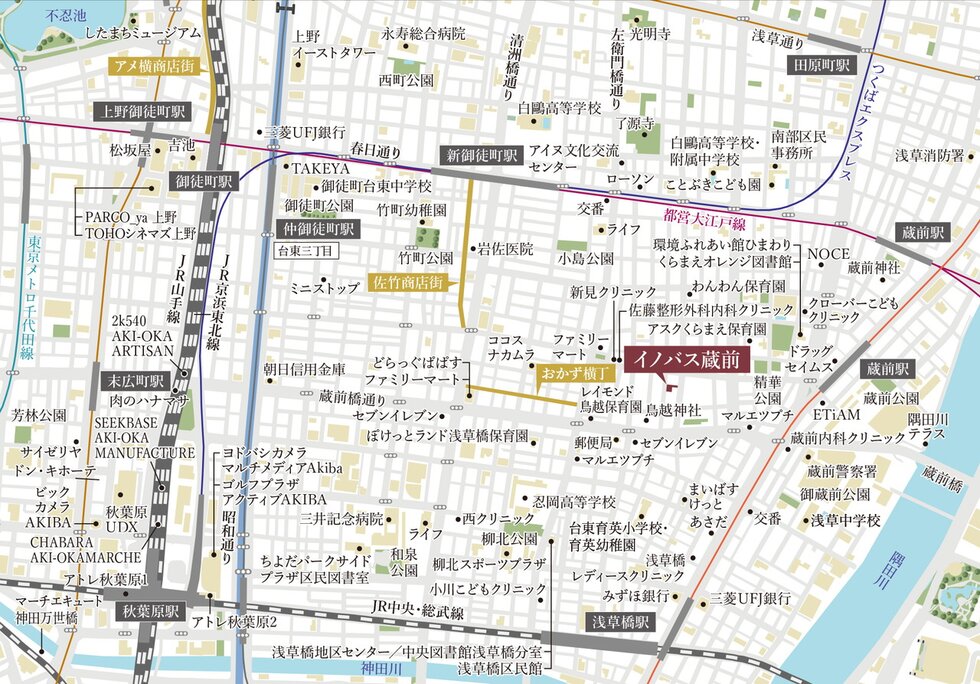現地案内図