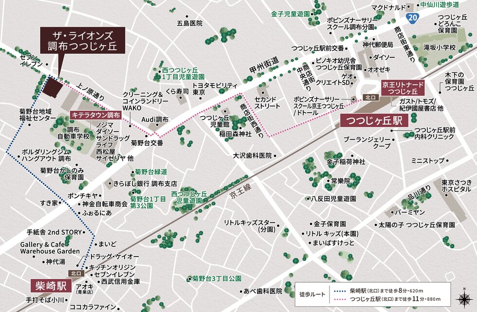 現地案内図