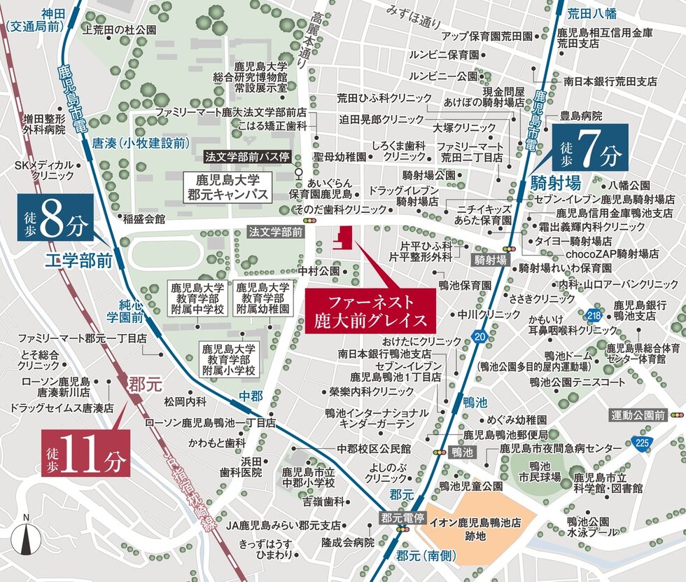 現地案内図