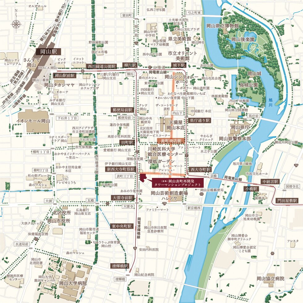 デュオヒルズ岡山表町タワー