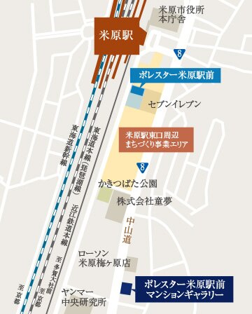 マンションギャラリー案内図