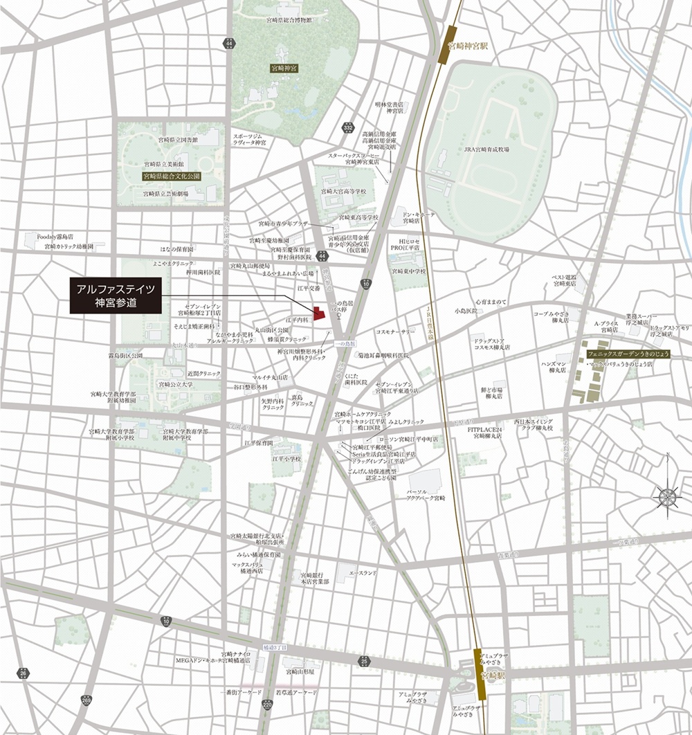 建設予定地案内図