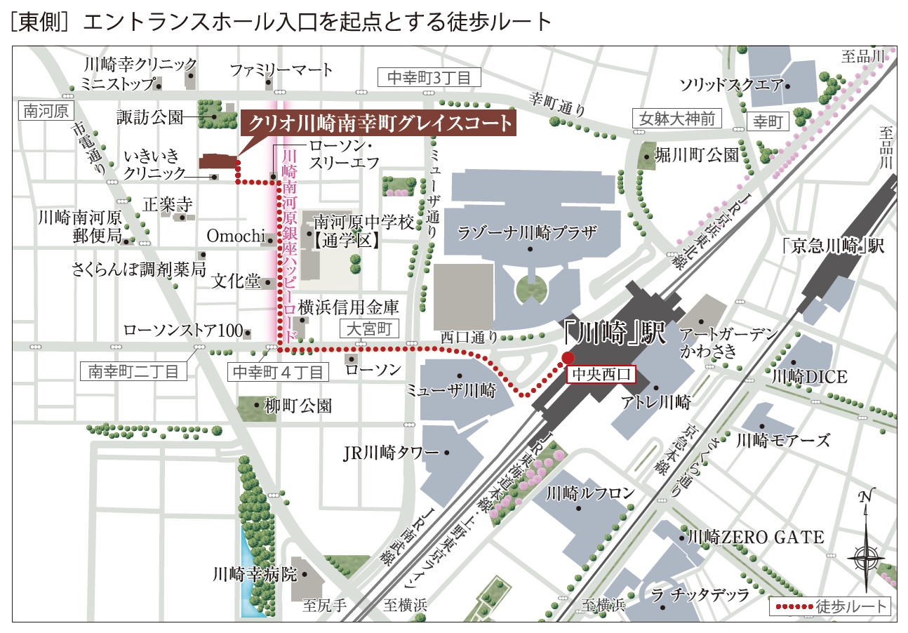 現地案内図