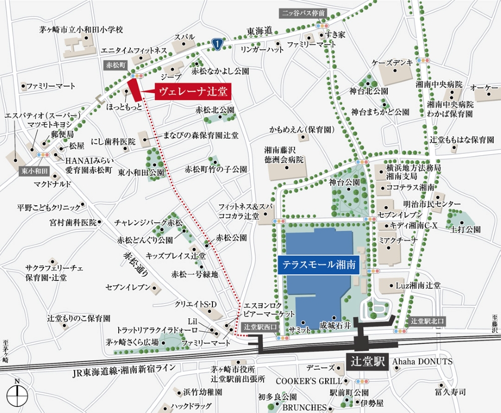 現地案内図