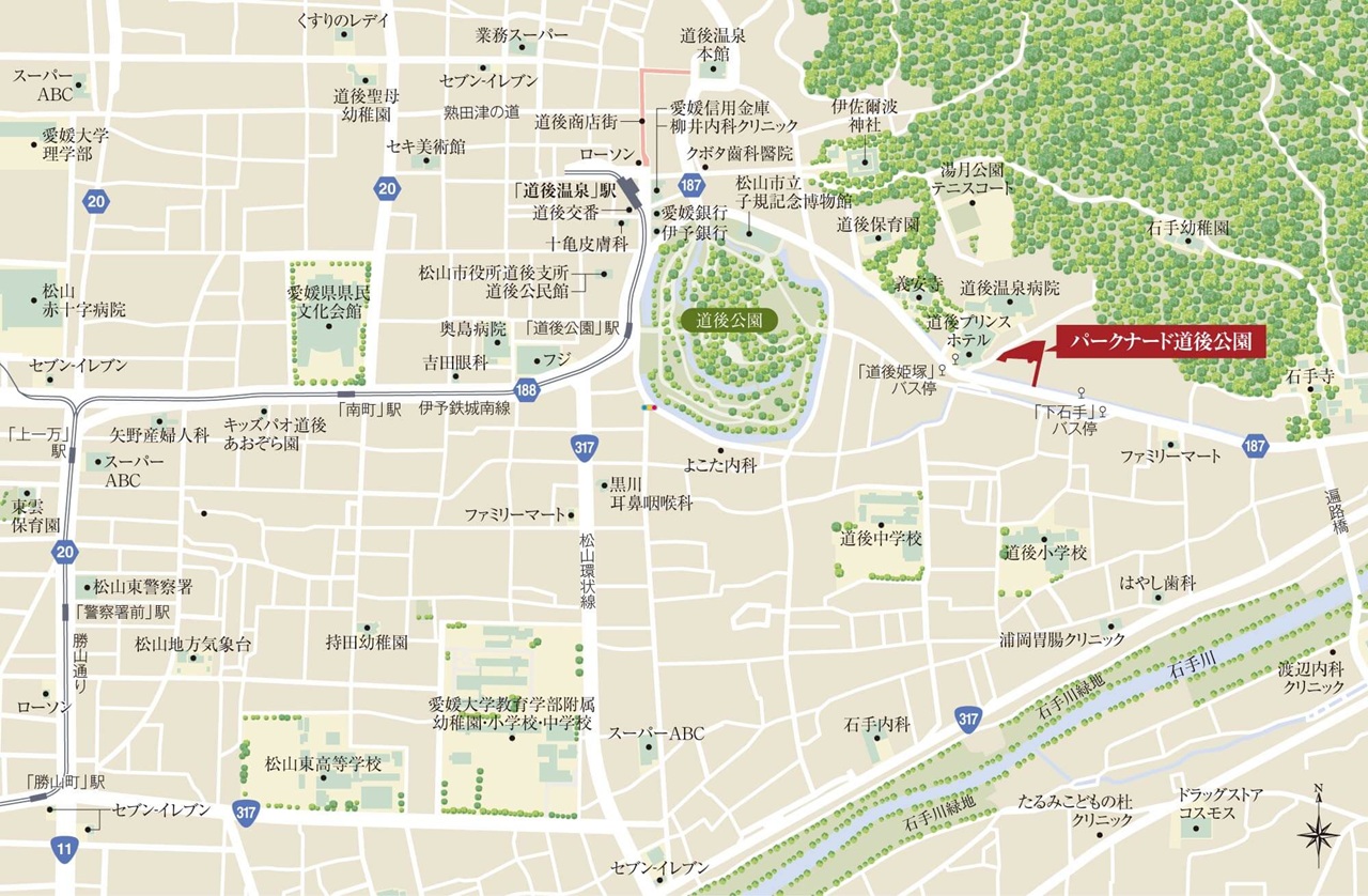 現地案内図