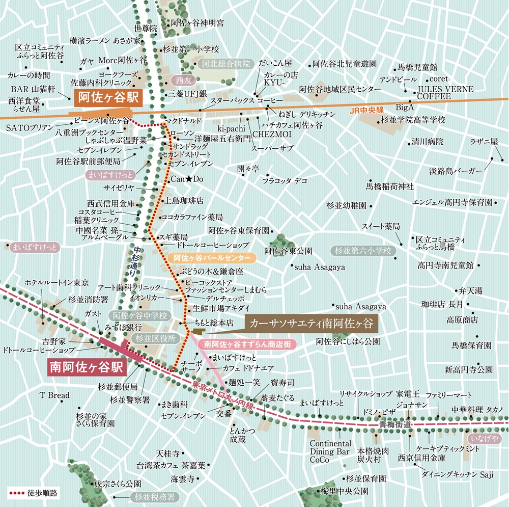 現地案内図
