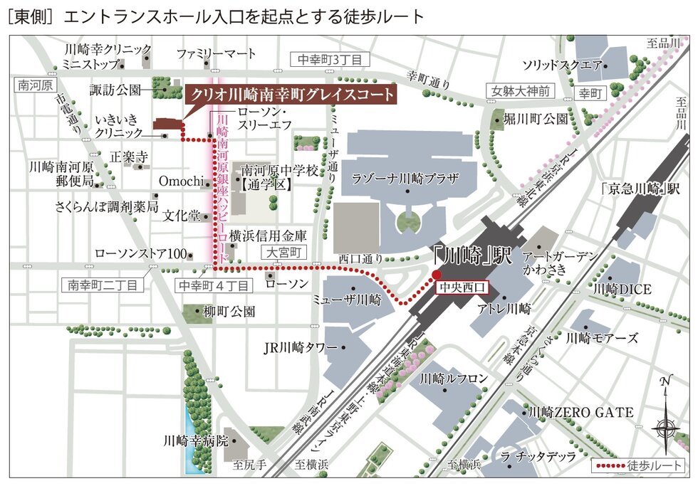 現地案内図