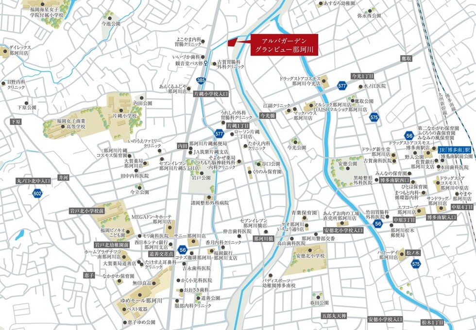 現地案内図