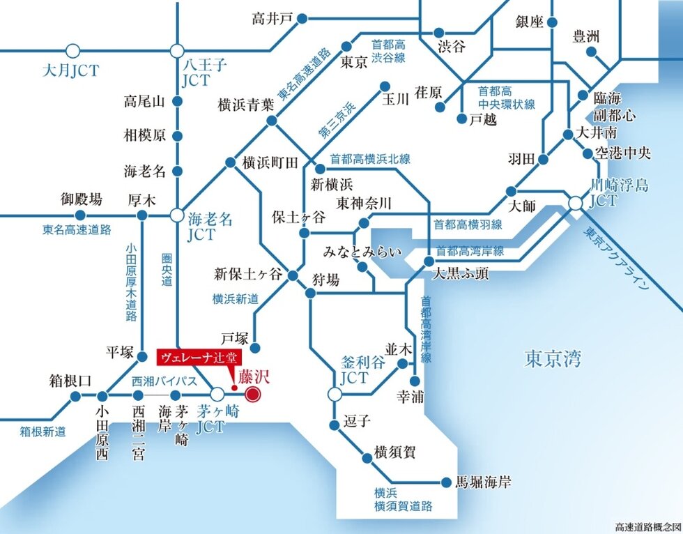 休日は気軽に観光スポットへ。新たな道路計画で、さらに便利に。