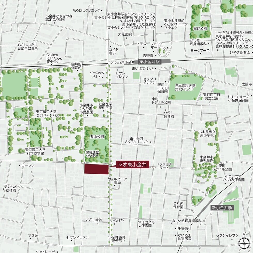 現地案内図