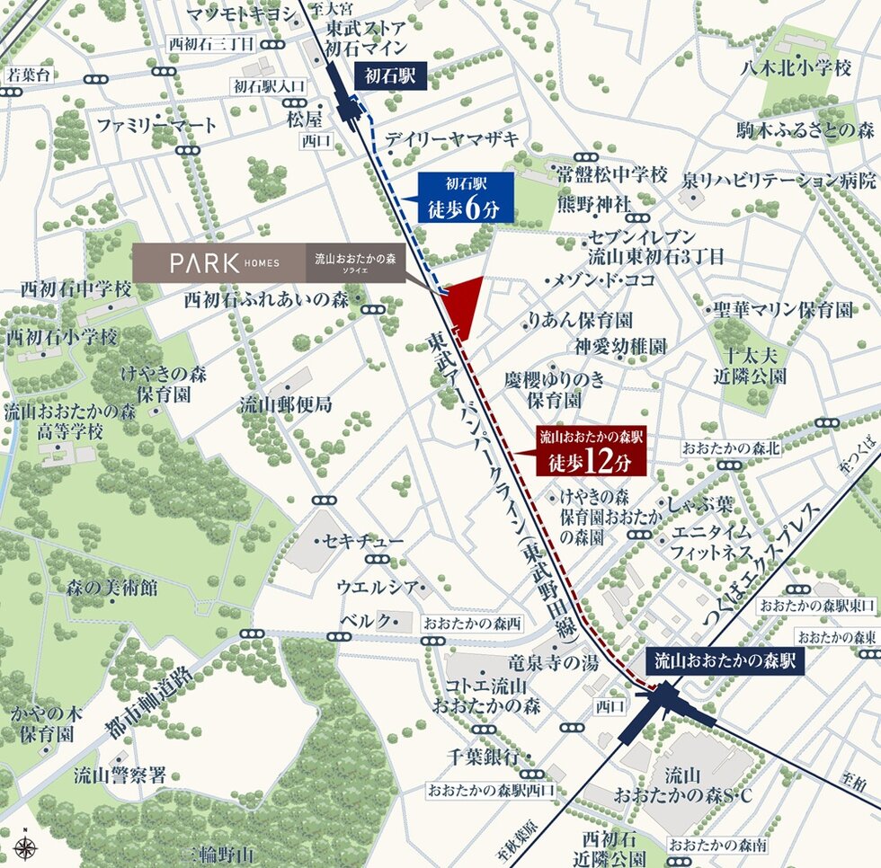 現地案内図