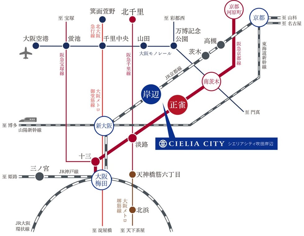 2つの「駅近」を使いこなす。
JRと阪急、2線が描く軽快な日常。