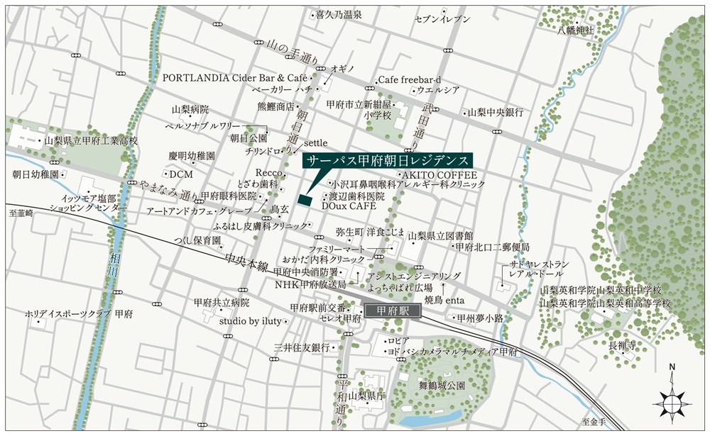 アクセスマップ