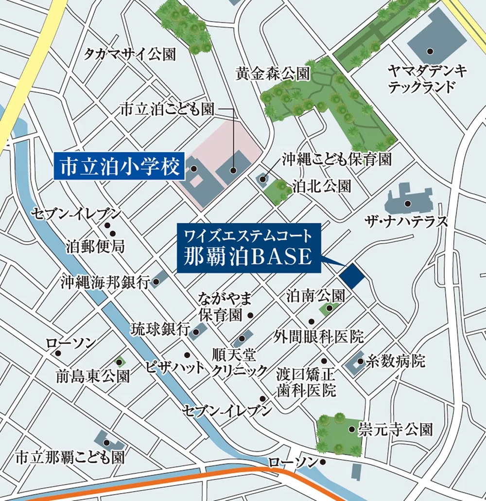 現地案内図