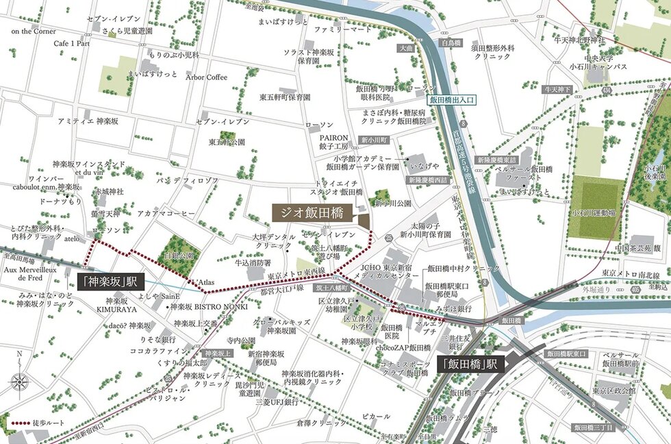 現地案内図