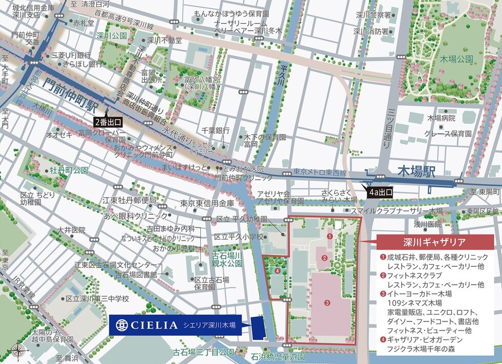 現地案内図