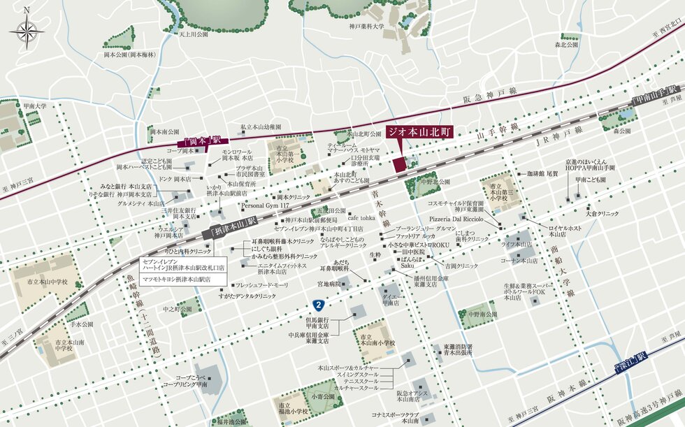 広域案内図