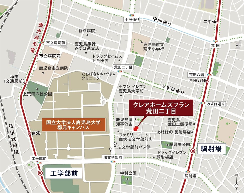 現地案内図