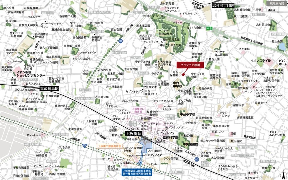 現地案内図