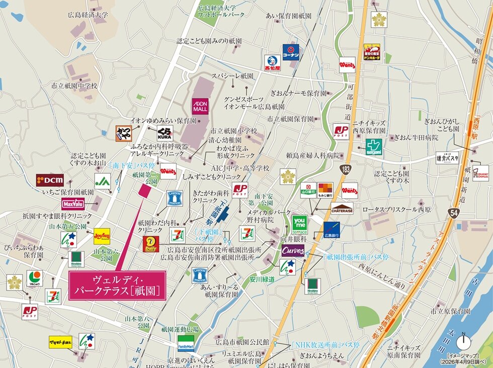 現地案内図