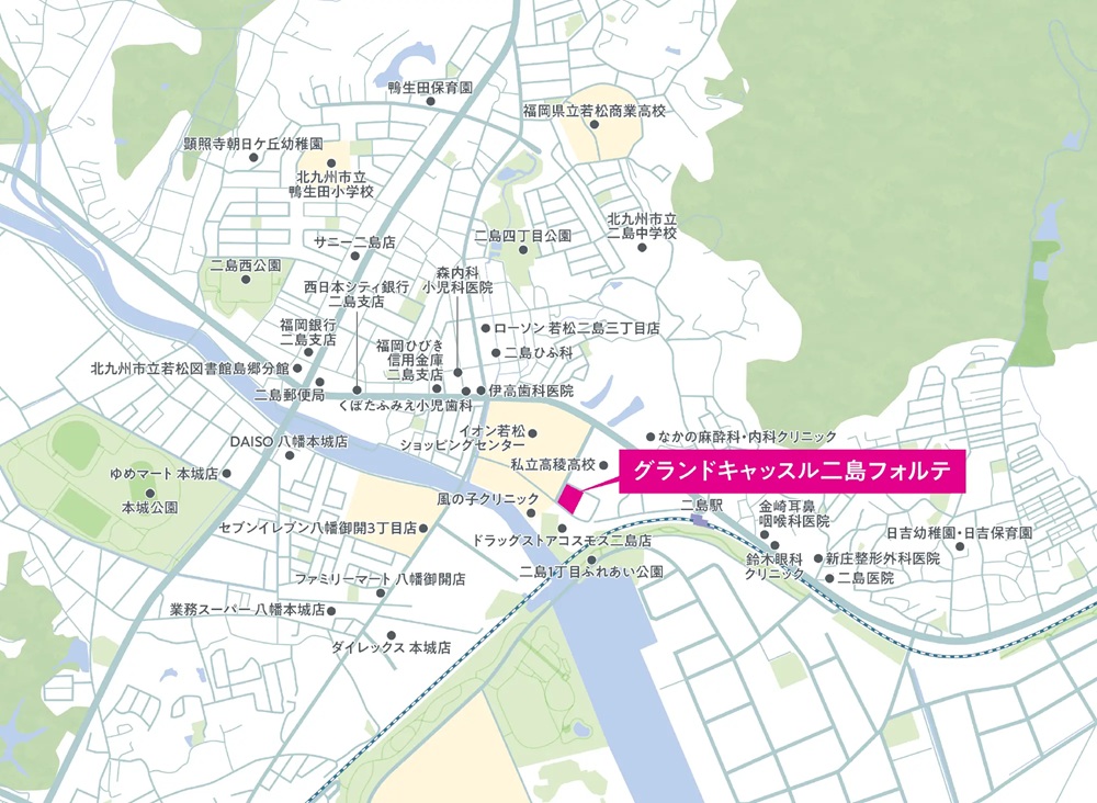 現地案内図
