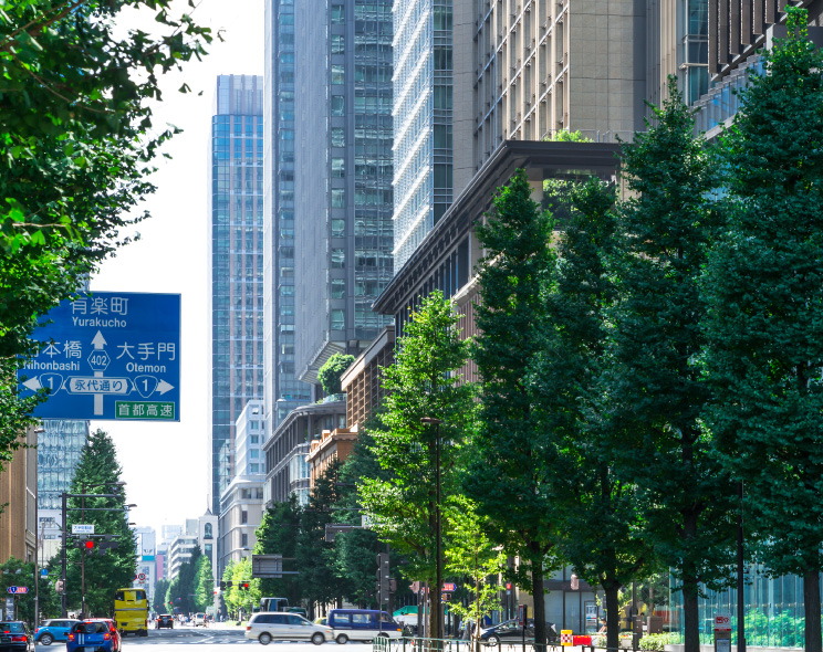 「大手町」駅へ