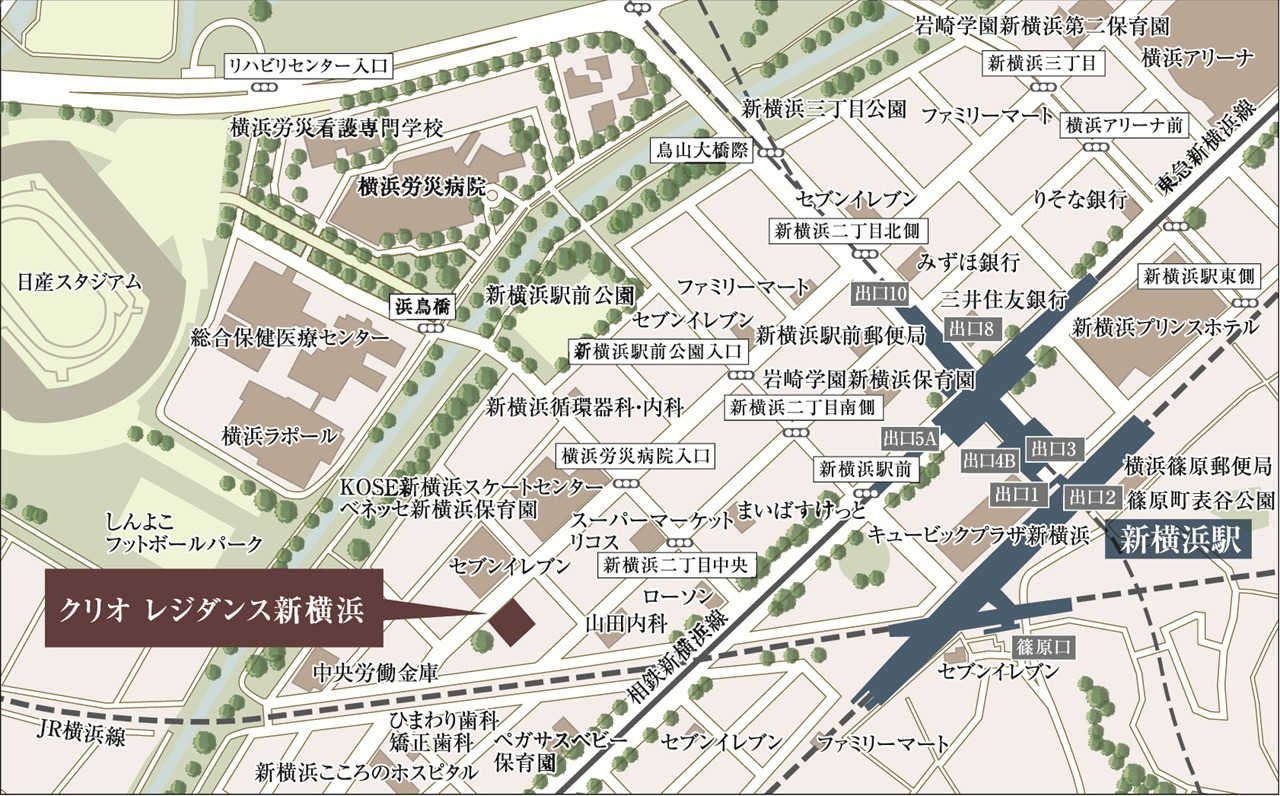 現地案内図