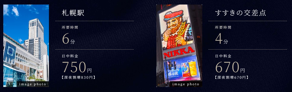 TAXI ACCESS
物件前から