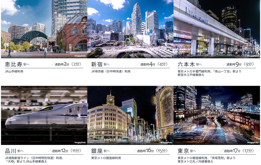 「渋谷」駅より