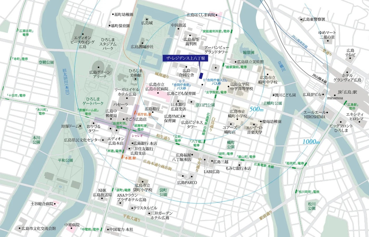 現地案内図