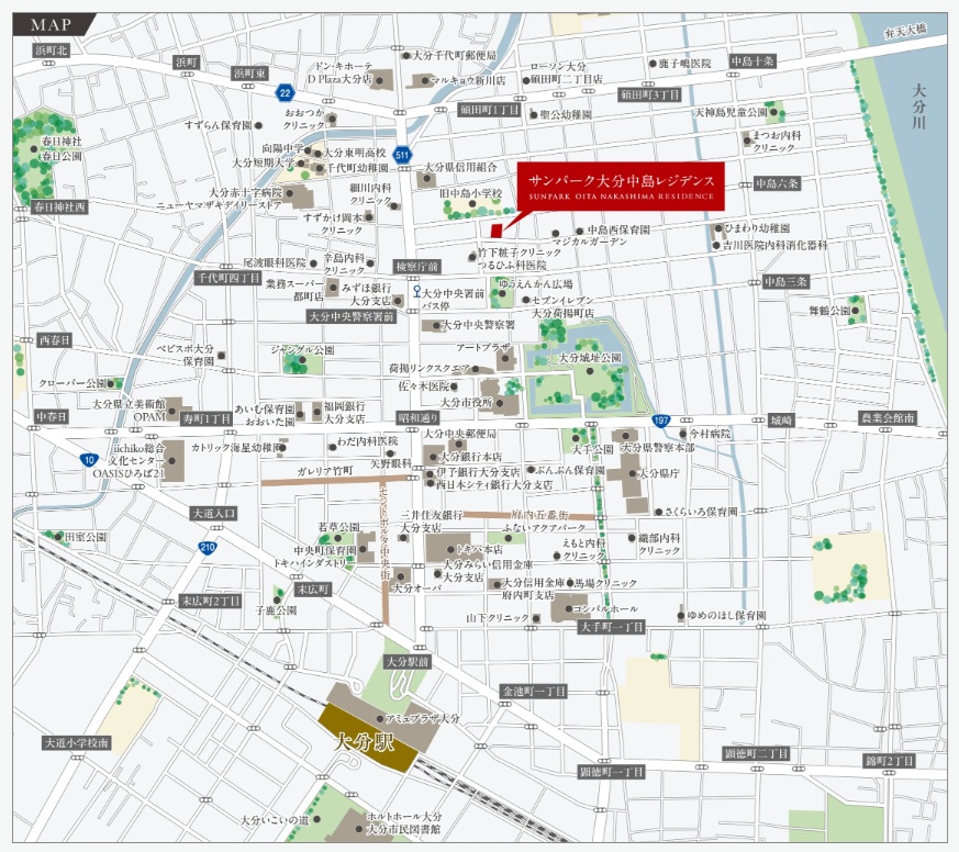現地案内図