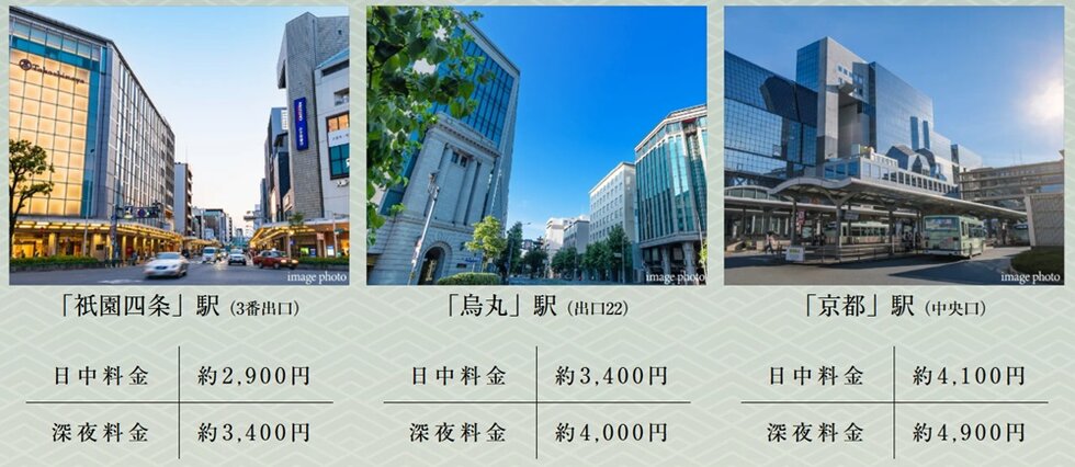 日常の足となる便利なタクシー