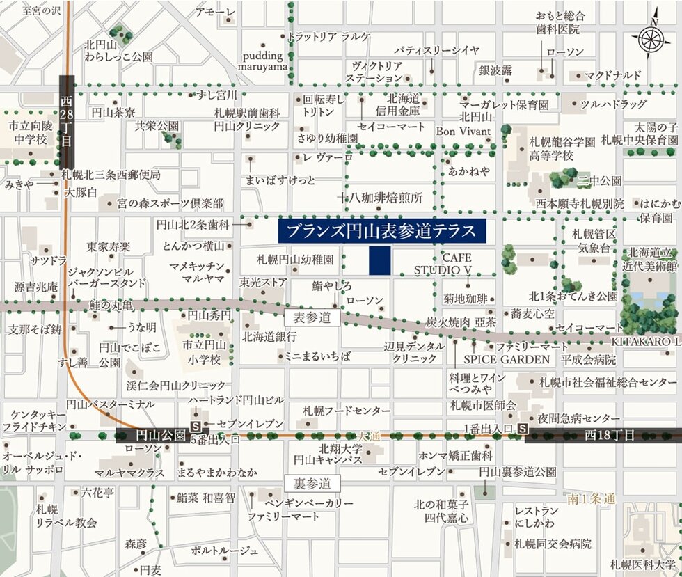現地案内図